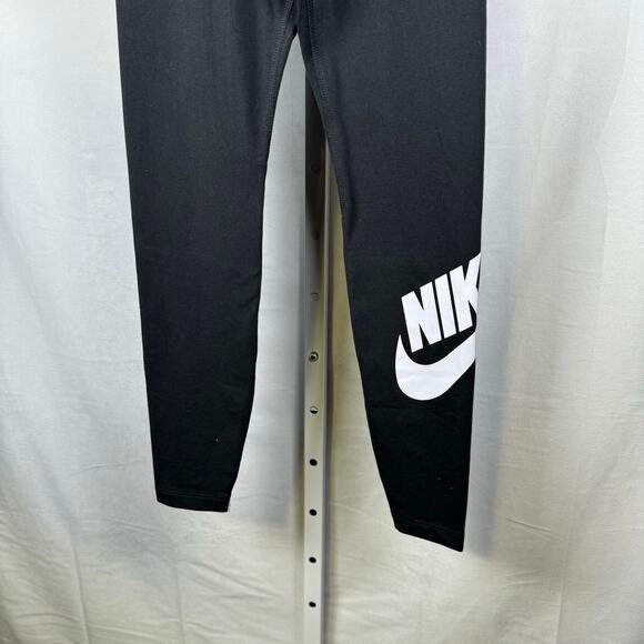 Nike Tight Fit High Rise Full Length Black Leggings NEW Ladies Size XS - Picture 6 of 6